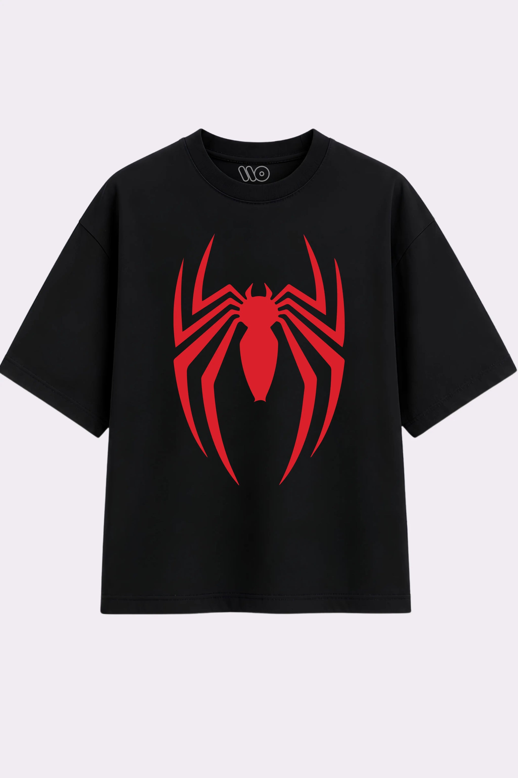 Spider Black Oversized T-Shirt