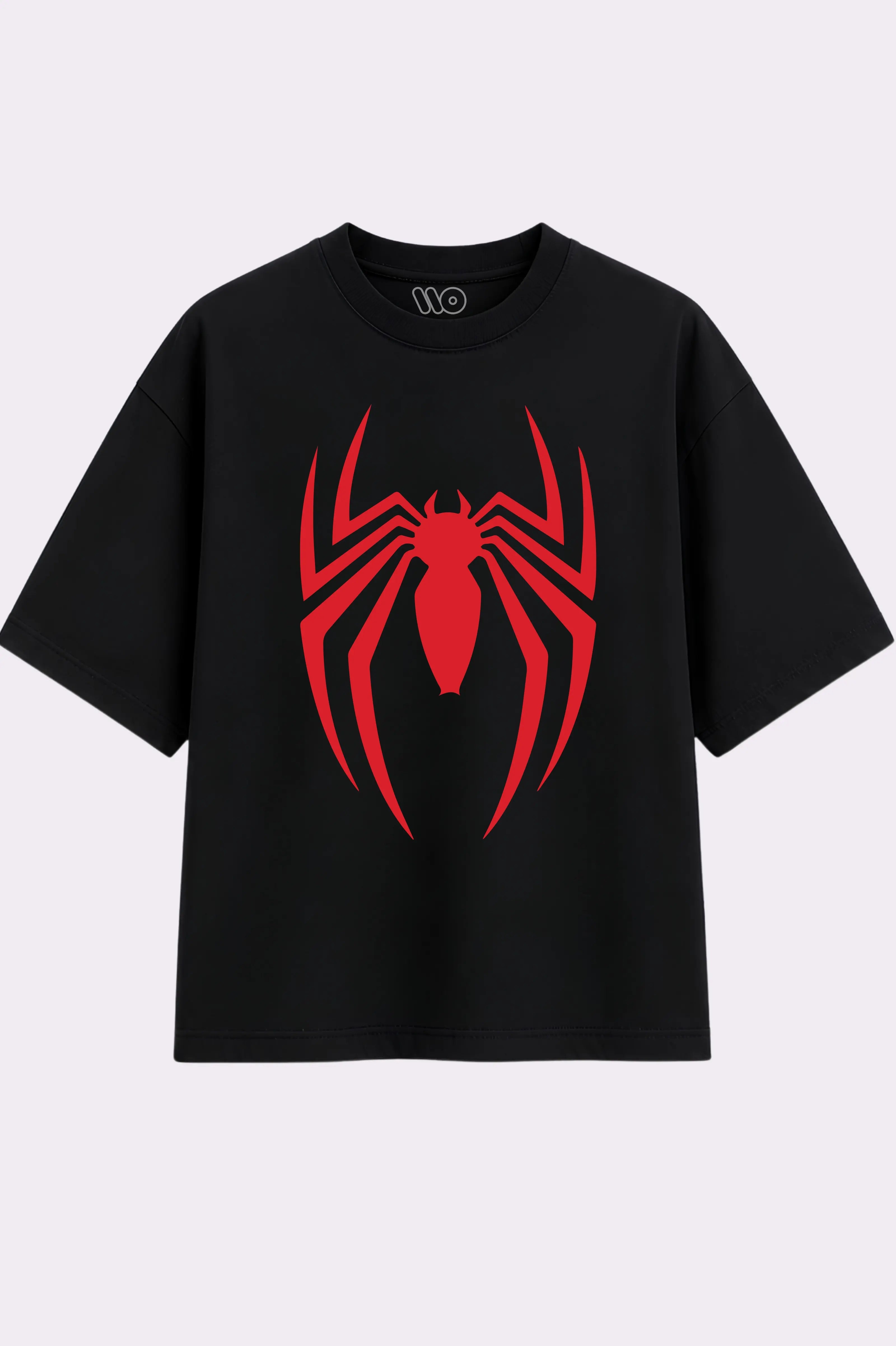 Spider Black Oversized T-Shirt