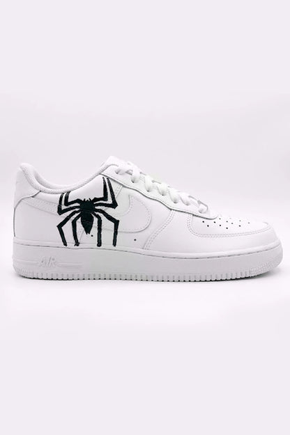 Spiderman Web Hand-Painted Sneakers