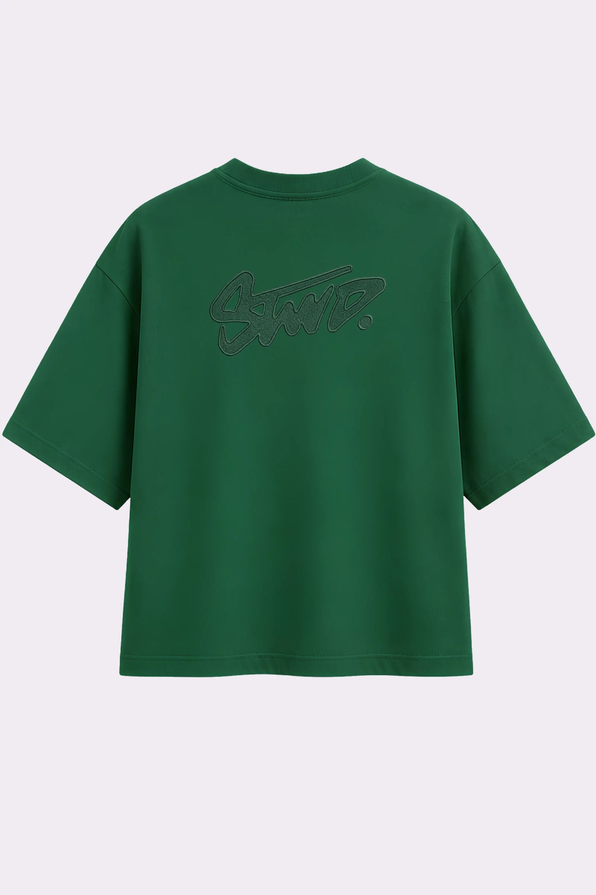 Emerald Green Signature Embroidered T-Shirt