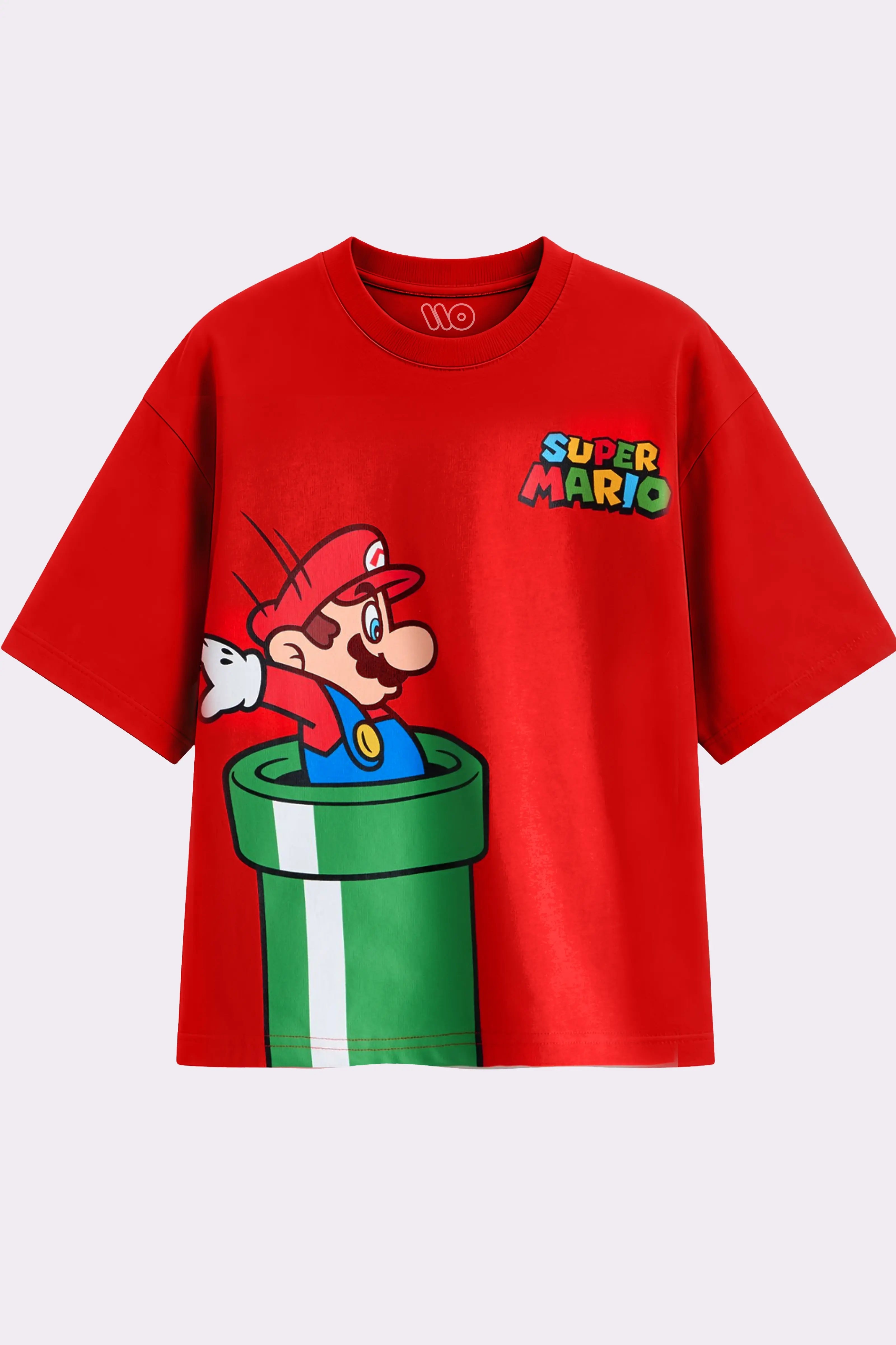 Super Mario Graphic Red T-Shirt