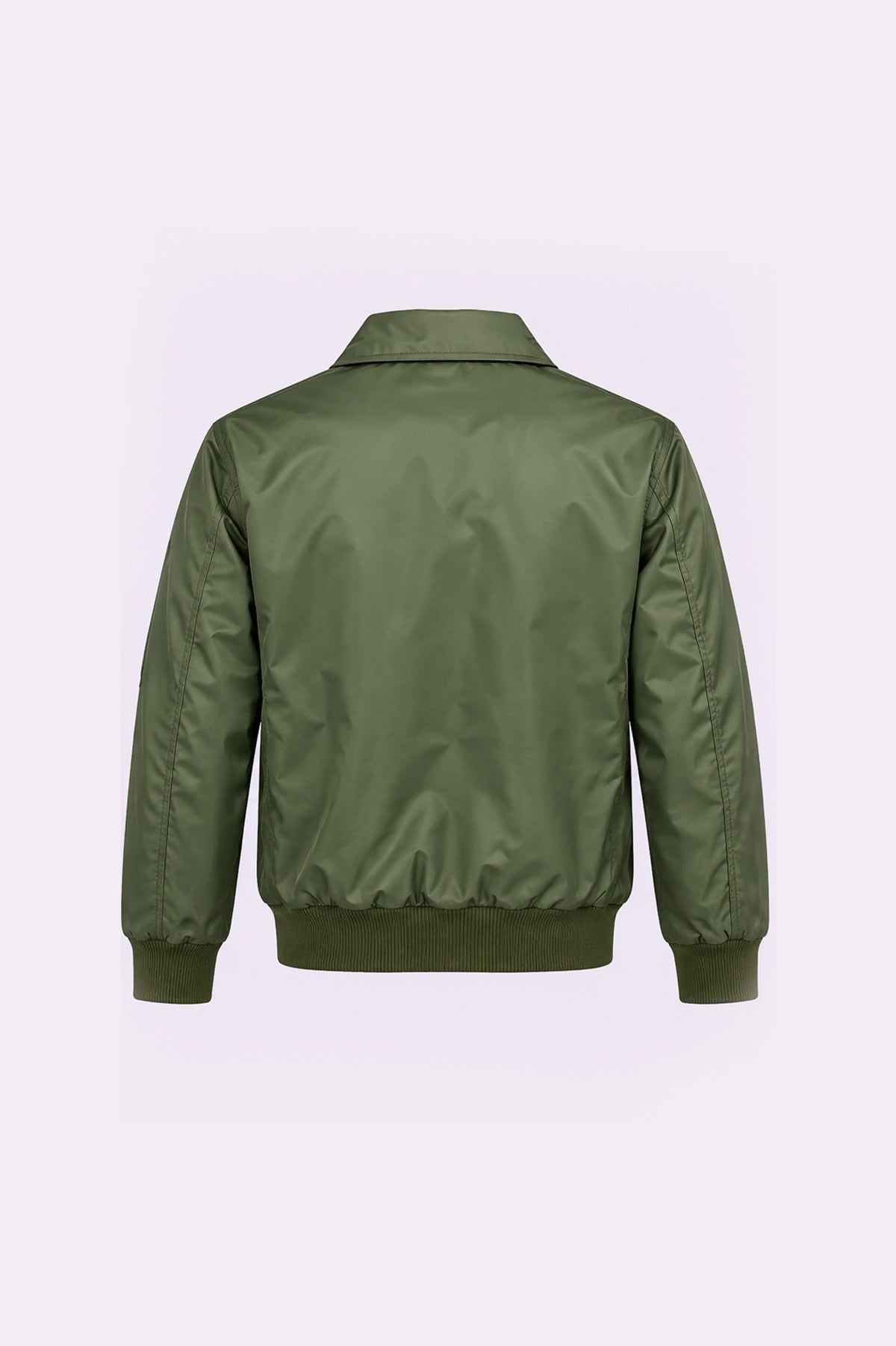 Green Military Aviator Bomber Jacket