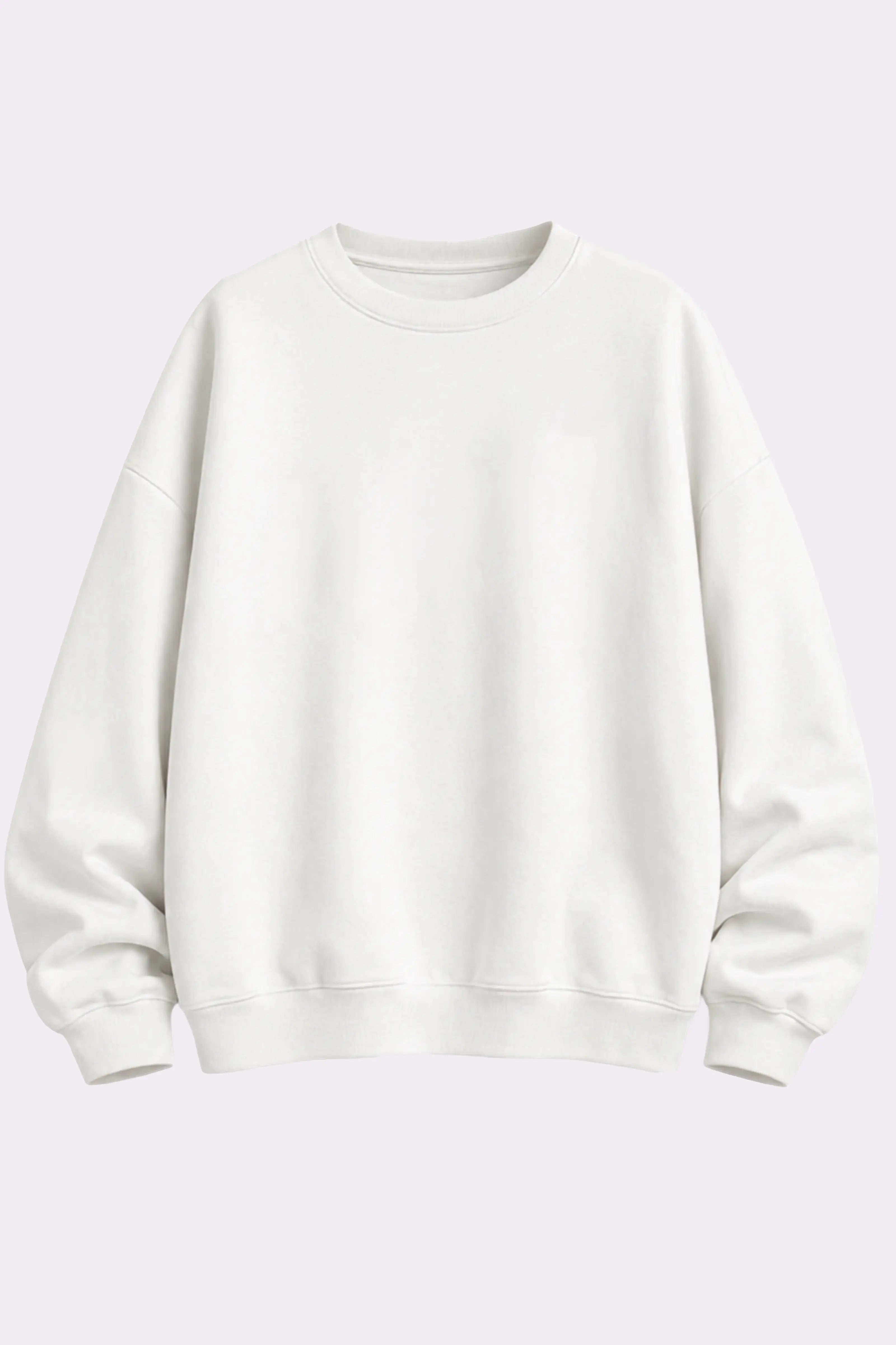 Wearable Outfit Printed White Sweatshirt