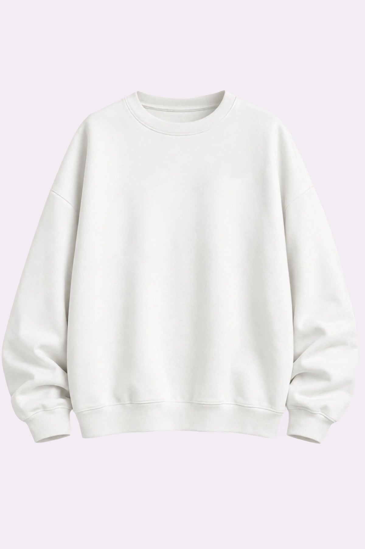 Wearable Outfit Printed White Sweatshirt