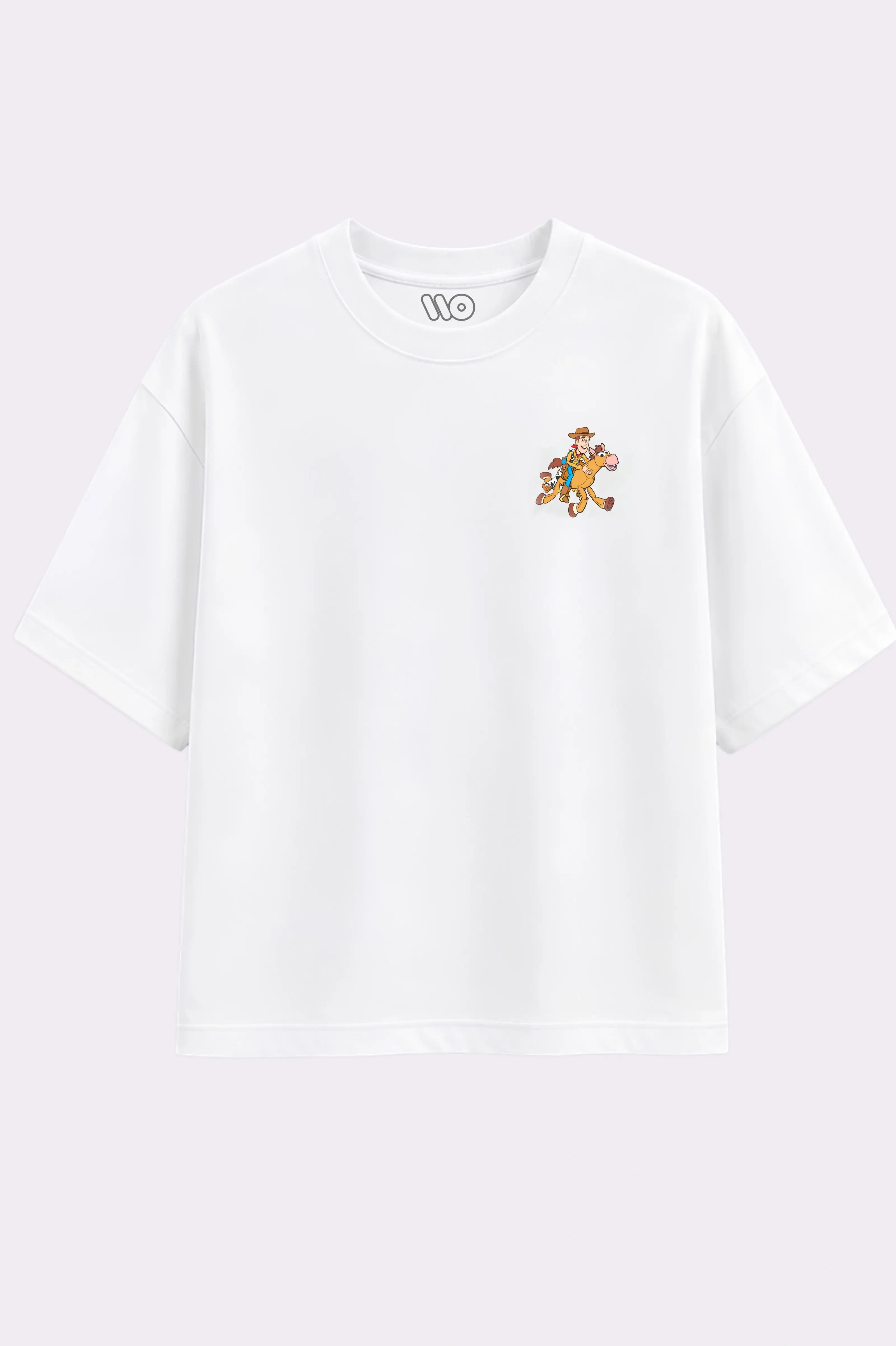 Sheriff Woody Graphic White T-Shirt