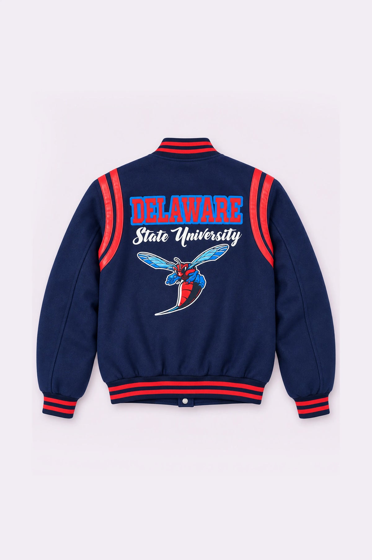 Delaware State Wool Varsity Jacket