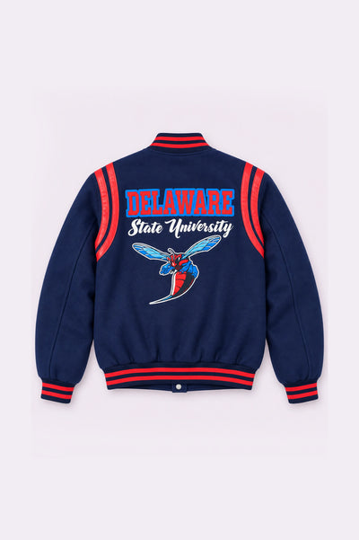 Delaware State Wool Varsity Jacket
