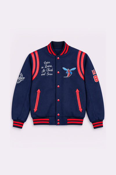 Delaware State Wool Varsity Jacket