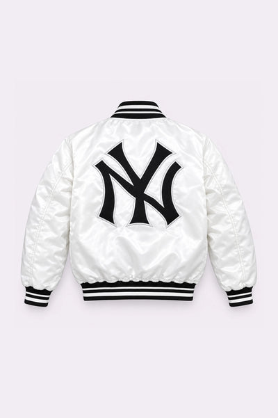 New York Yankees Satin Jacket - back view