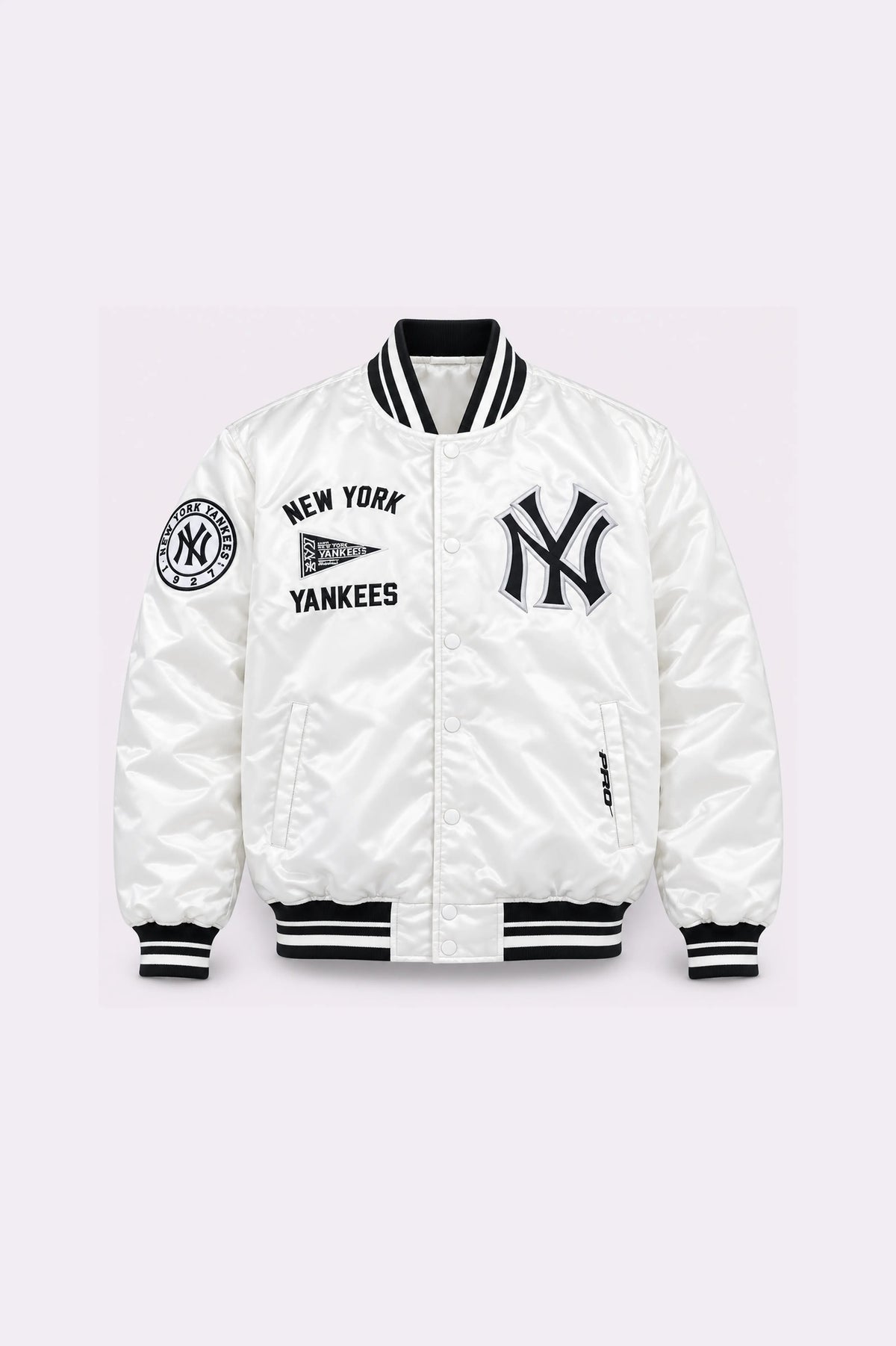 New York Yankees Satin Jacket - front view