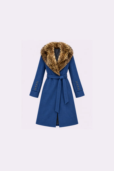 Blue Trench Coat