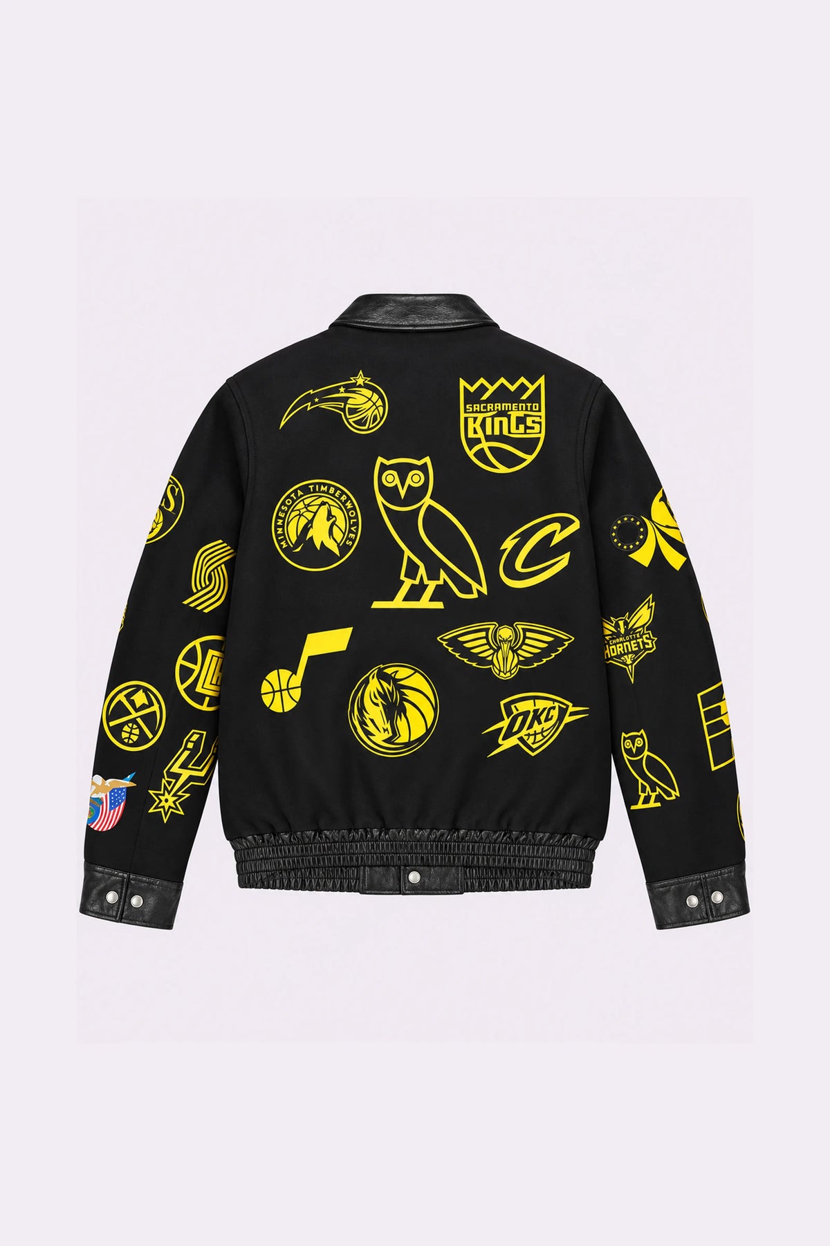 OVO Black Varsity Jacket